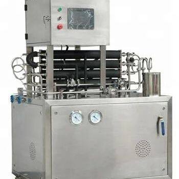 Стерилизатор для высоких температур HTST с производительностью 1 тонну/час для молочного производства