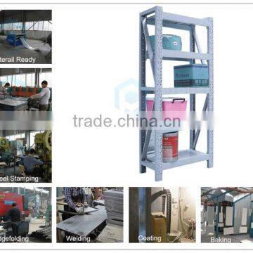 Fast Delivery Heavy Duty Warehouse Rolled Rack System 4 Tier Shelf Supplier's Choice photo-2