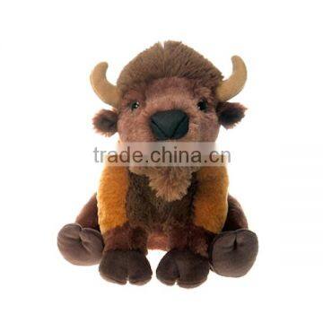 stuffed buffalo toys, plush toy buffalo