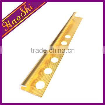 Aluminum 6063 round close type tile trim manufacturers