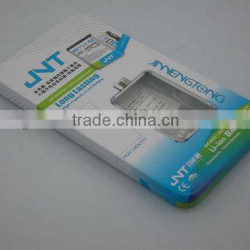 clear window battery packing tin