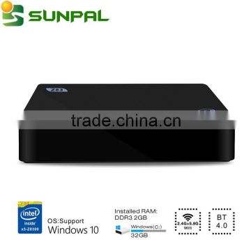 Z83 Mini Pc Window 10 Pro Intel Cpu X5-Z8300 Wintel Mini Pc anddroid tv box