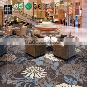 Pattern Design Luxury Printed Hotel Lobby Nylon Carpet Commerical Nylon Printed Carpet