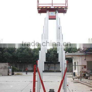 2015 New Products Aluminum Platform Telescopic Attic Ladder