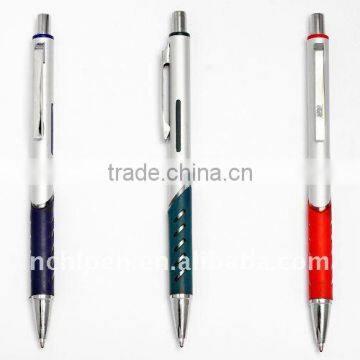 plastic pen with large printing area good for gift (va23-60)