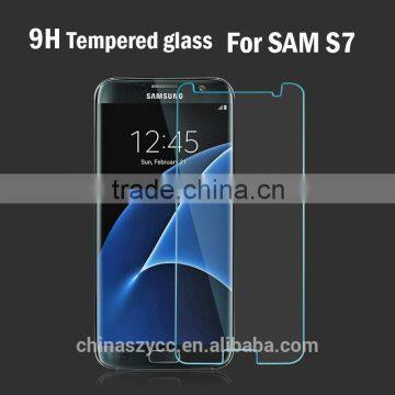 2016 New arrival Full Screen Coverage Tempered Glass Protector for Samsung Galaxy S6 Edge To Edge Cuved Glass Protecive Film