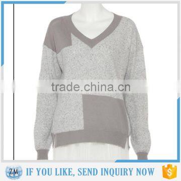 Top selling middle age women sweater with high quality