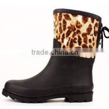 2014 lepoard half boots