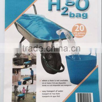 SGS Certification H2go Barrow Bag H2o Bag as Food Grade Water Container Can Transport 80L Water photo-5