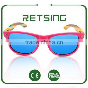 Bamboo Sunglasses Wooden Leg Sunglass Eyewear Designer Wooden Sunglass Eyewear Goggles Wood photo-2
