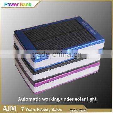 OEM/ODM Factory 10000mah Solar Power Bank Portable Charger Extended Battery Power Bank