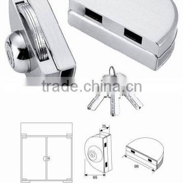 stainless steel glass door lock HI-148