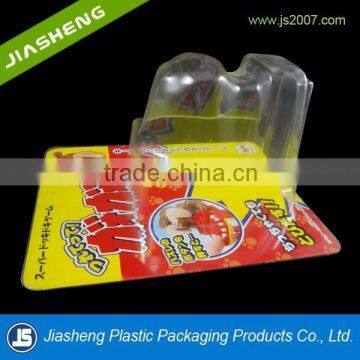 blister clamshell packaging with insert card