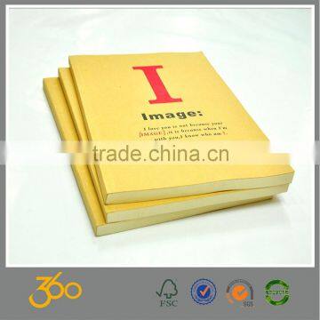 china supplier custom kraft school notebook