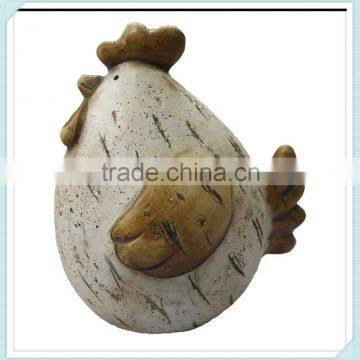 fashion glazed porcelain decorative chickens