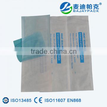 Dental Heat Sealing Sterilization Flat Pouch for dental instruments