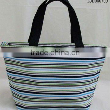 hot sale fashion strip cheap beach bags