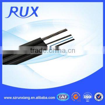 FTTH 652D Fiber Steel Wire Strength Member GJYXCV Fiber Optic Cable