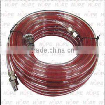 High Quality Clear Pu Sprial Hose with quick disconnect fittings