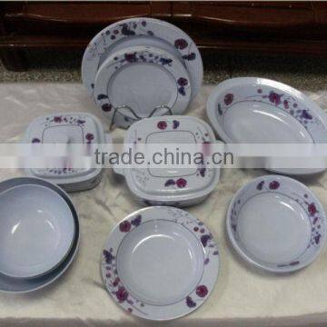 Plastic tableware for 5 star hotel