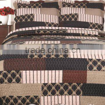 90*90 Hot selling Canada fake patchwork quilts from China Suppliers