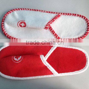 2014 latest wholesale indoor wool felt slippers for hotel