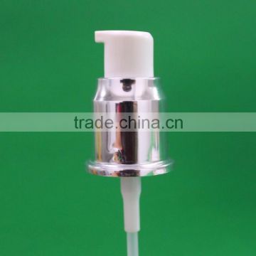 20mm 24mm plastic aluminium cosmetic small lotion pump with cup