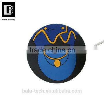 Colorfull silicone cup mat 5V