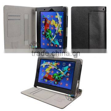 china supplier leather case flip cover for lenovo yoga tablet 10