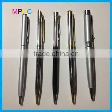 Various Designs High Quality Promotional Twist Mechanism Metal Ball Point Pens