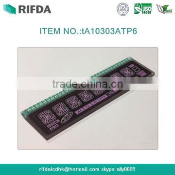 TN VA 8 digit calculator lcd display