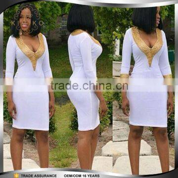 Africa Clothing White African Dress for Dashiki Women