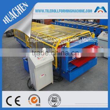 Made in China Colored Steel Trapezoid And Corrugated Roll Forming Machine