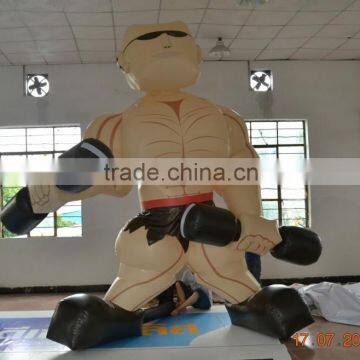 Custom make inflatable man, inflatable muscle man cartoon characters
