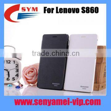 Hot sale Flip Leather for Lenovo S860 Case Cover, For lenovo s860 cover case