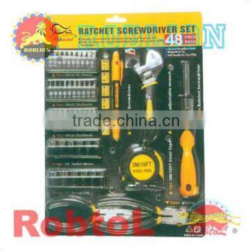 48pcs Ratchet Screwdriver Set(item ID:SRCS)-Mary