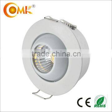latest products in market Dimmable 12 volt cabinet led mini spot light ceiling spot light wth cut out 38mm two year warranty