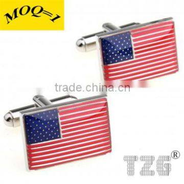 USA US America Flag Cufflink