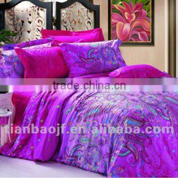 Purple color bedding set