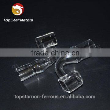 Square Bowl Domeless Quartz Banger Nail With Clear Joint 10mm ,14mm or 18mm photo-2