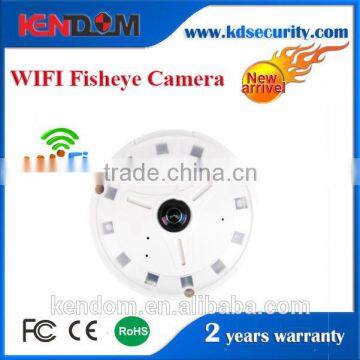 Kendom Newest fisheye camera 360 degree wide view angle