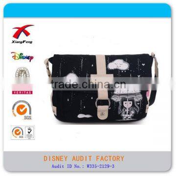 wholesale hot sale new fashion women canvas shoulder bags