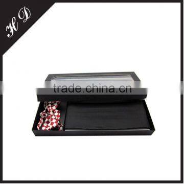 Bow Tie And Cummerbund Cardboard Packaging Box With Window