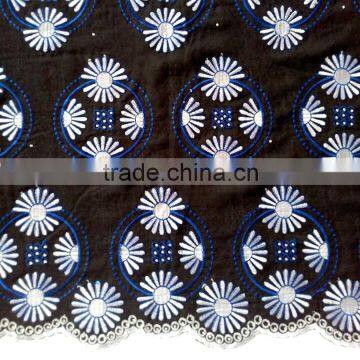 2016 Latest Style Baby African Dry Lace Embroidery Fabric for Girls Dress photo-2