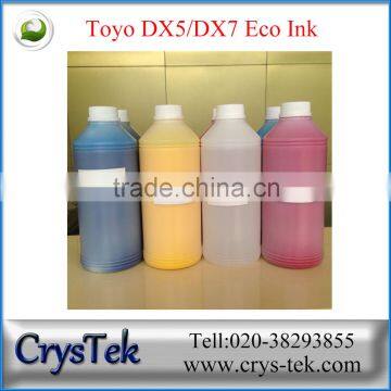 CRYSTEK High Quality Best price TOYO eco solvent Ink for digital inkjet printer