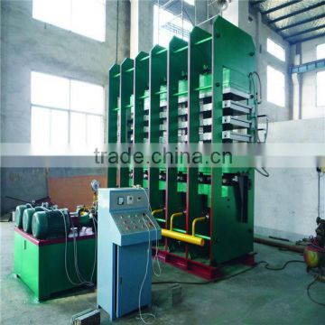 Tyre Treading Hydraulic Press Rubber Machinery / Rubber Tread Vulcanizing Equipment