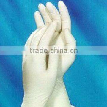 powdered powder free latex surgical hand glove