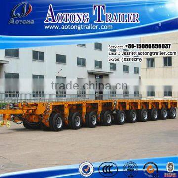 2015 hot sale multi-axle hydraulic truck modular trailer with 250Tons capacity