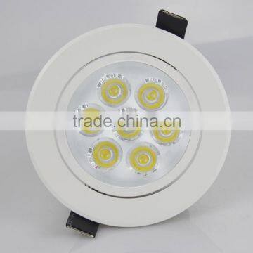 LED Ceiling Light Ceiling Light Led Aluminum White High Power Round 7w Ceiling Light 2700k-6500k photo-2