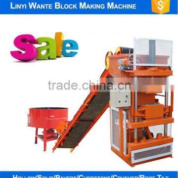 WT1-10 cement clay brick machine 15 hp diesel engine